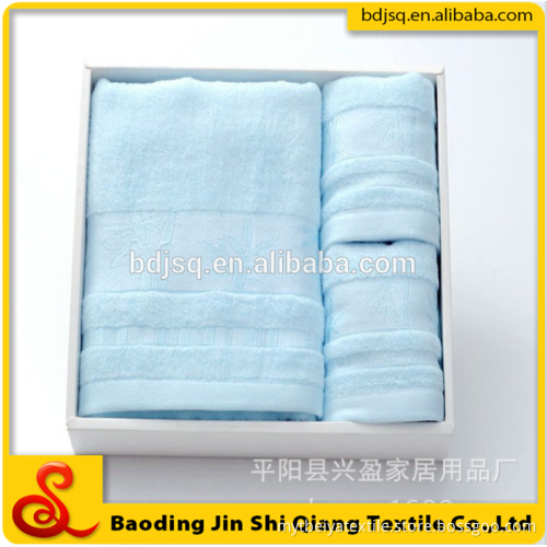 2015 New Luxury OEM terry towel gift towel set organic bamboo towel